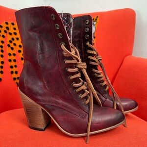 Freebird by Steven “REBEL” Leather Boots size 8